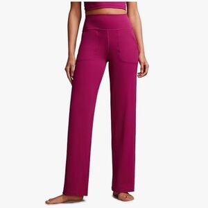 CRZ YOGA size Small Butterluxe High Waist Wide Leg Pants with Pockets 31" NEW